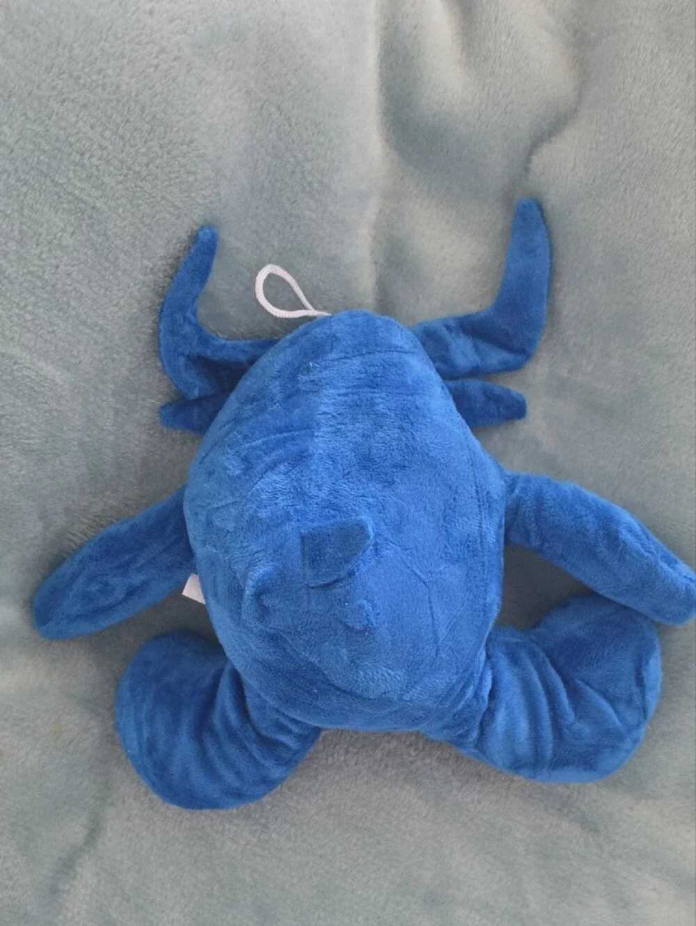 Blue Plush Three-Eyed Monster Toy - Kids Stuffed Animal